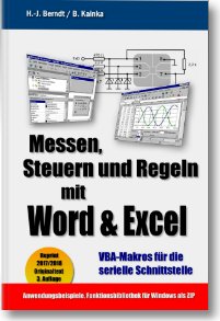 Messen, Steuern und Regeln in Word & Excel. Cover des Reprints von 2017/2018