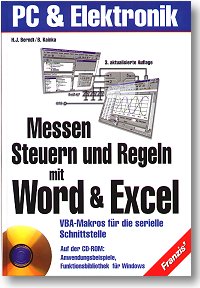 Messen, Steuern und Regeln mit Word und Excel; H.-J. Berndt / B. Kainka; Franzis'-Verlag