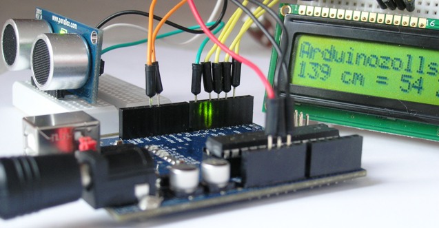 Arduino als Zollstock